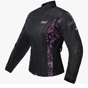 Hwk womens new motercycle touring jacket